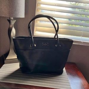 Kate Spade, black tote bag.